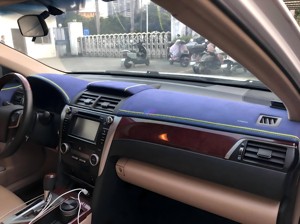 <span class=keywords><strong>Pour</strong></span> Toyota Camry 2012-2017, ensemble de garnitures de tableau de bord et de panneaux de porte en suède bicolore bleu-orange, <span class=keywords><strong>accessoires</strong></span> de rénovation et de mise à niveau de l'intérieur de <span class=keywords><strong>la</strong></span> <span class=keywords><strong>voiture</strong></span> - Product Image 3