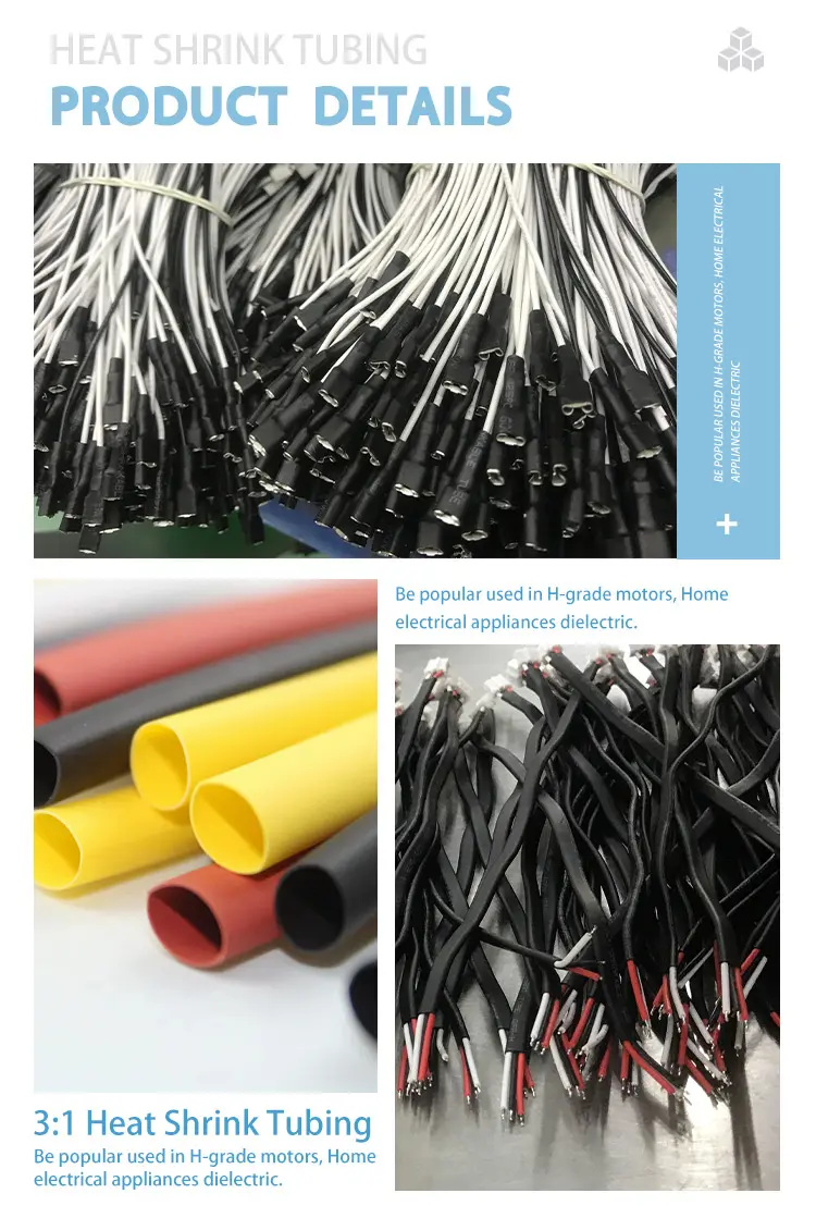 ท่อหดทนต่อการกัดกร่อน Pe Polyolefin,ท่อหดความร้อนเทอร์โมแบบ Cross-Linked ฉนวนกันความร้อนคุณภาพสูง