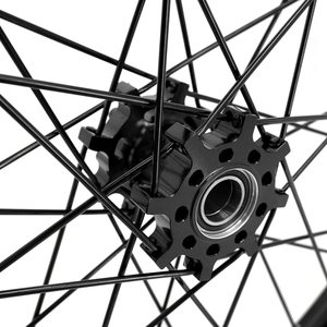 Set Ruote Anteriori <span class=keywords><strong>e</strong></span> Posteriori Talaria Sting R MX4 MX3 in Alluminio 7075 Anodizzato CNC, Kit Accessori per Moto Elettrica ad Alte Prestazioni - Product Image 4
