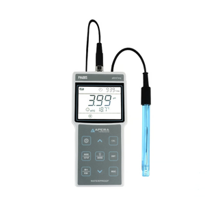 Kit de Medidor de pH Portátil Veidt Weighing Apera PH400S con Gestión de Datos y Salida USB, Medidor de pH Digital de Laboratorio Apera PH400S Portátil - Product Image 1