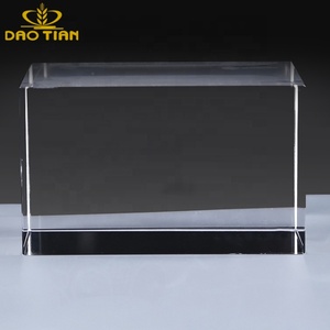 Khung Ảnh Hình Khối Pha Lê <span class=keywords><strong>K9</strong></span> Bán Sỉ Khung Ảnh Khối Pha Lê 3d Tùy Chỉnh Cá Nhân Làm Quà Tặng Lưu Niệm Đám Cưới - Product Image 1