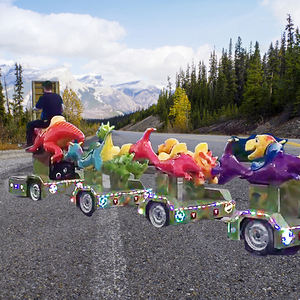 Shopping-centro recreativo para niños, <span class=keywords><strong>tren</strong></span> de dinosaurios a la venta - Product Image 3