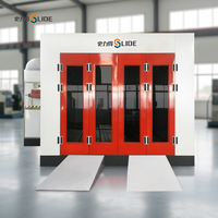 Cabina de Pintura en Aerosol Diésel SLD OD75 |   Fábrica de Shandong |   Calefacción Diésel Eficiente de Tamaño Personalizable, Iluminación LED y Ventiladores de Ahorro Energético
