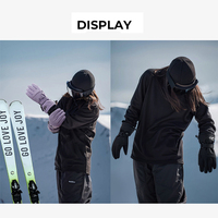 Gants de sport d'hiver personnalisés avec logo, gants chauds pour le sport de la neige, antidérapants, imperméables, coupe-vent, pour la gym, le cyclisme, le ski