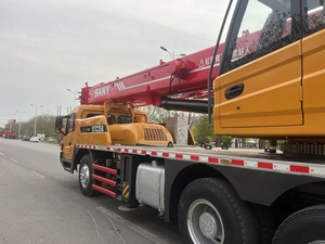 중고 SANY STC250 모바일 크레인 5단 텔레스코픽 붐 <span class=keywords><strong>25</strong></span>톤 리프팅 용량 트럭 크레인 - Product Image 6