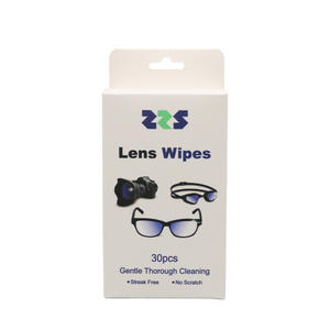 ZRS Individual Disposable Lens Cleaning Paper Wet Strength Humid Wipes Effectively Clean <b>Camera</b> Eyeglass Phone <b>Glasses</b> - Product Image 1