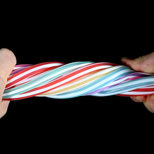Food Grade Two Tone <b>Silicone</b> Straws Creative Colorful Spiral Water Cup Straws Reusable <b>Silicone</b> Spiral <b>Tubes</b> - Product Image 3