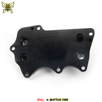 Nouvel adaptateur de refroidisseur d'huile moteur en alliage d'aluminium noir de haute qualité pour 140i/240i/340i/Z4 A90/B58/B30 3.0T BATTLE BEE