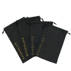 Large black handbag dust bag custom dust bags for handbags
