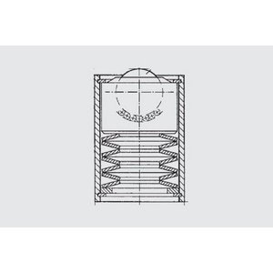 Rullo a sfera a molla - FG12-045 - Product Image 1