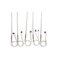 Control de temperatura industrial 2 3 4 cables clase A RTD PT100 sensores