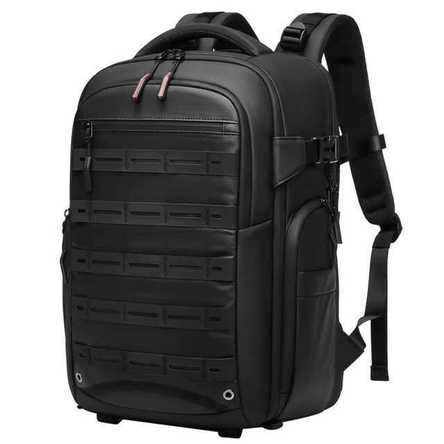 Large Capacity DSLR Camera Backpack Multi-Function Waterproof Camera Bag with Drone Compartment Dry Wet Separation
