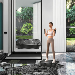 Plataforma Vibratoria Vertical <span class=keywords><strong>OKIO</strong></span> ABS para Ejercicio en Casa, Fitness, Adelgazamiento Corporal y Pérdida de Grasa Abdominal (Venta al Por Mayor) - Product Image 3