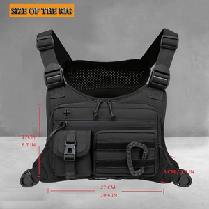 חזה טקטי אריזת אריזת edc חזה תולה כלי חזה עבור טיולים רגליים - Product Image 2