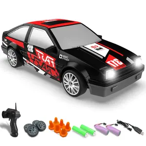 Mobil RC pengendali jarak jauh mobil Drift untuk anak laki-laki hadiah 4WD 2.4G mesin balap listrik untuk Radio-Control