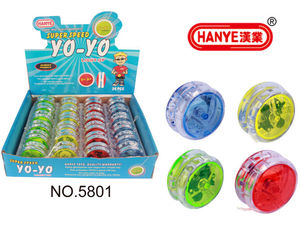 Hanye Yo-yo classique personnalisé à LED clignotantes, jouets Yo-yo en plastique bon marché OEM pour la vente en gros - Product Image 4