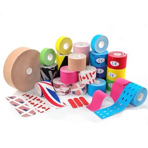 Proveedor de China, cinta ortopédica de fisioterapia muscular para terapia de seguridad deportiva de kinesiología de algodón - Product Image 6