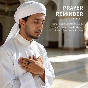 Bague Intelligente D02 <span class=keywords><strong>pour</strong></span> le Zikr Religieux : Affichage de l'Heure, Rappel de Prière, Guidage Kaaba, Compteur, Autonomie de <span class=keywords><strong>la</strong></span> Batterie 40mAh, Étanchéité IP67 - Product Image 6