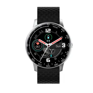 Reloj inteligente H30 para hombre y mujer, dispositivo deportivo con control del ritmo cardíaco y predicción del tiempo en tiempo Real