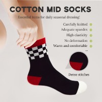 Chaussettes mi-mollet en jacquard avec logo personnalisé, unisexes, en coton tricoté, chaussettes de compression sportives, séchage rapide, couleur personnalisée pour adultes et jeunes sportifs
