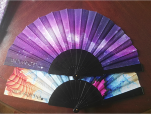 Nuevo Abanico Plegable de Mano de Plástico Personalizado de 30 cm con Diseño de Hadas, Duradero, para Regalo Empresarial, 2024 - Product Image 6