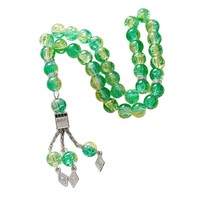 Chapelet musulman en gros, 10 mm, 33 pièces, collier de prière islamique en cristal, bijoux de beauté délicats pour la prière musulmane