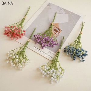 Delicate Hot Sale From Real Touch <b>Silk</b> Baby Breath Flowers Gypsophila Bouquet for Wedding <b>House</b> Decoration Simulated Feature - Product Image 6