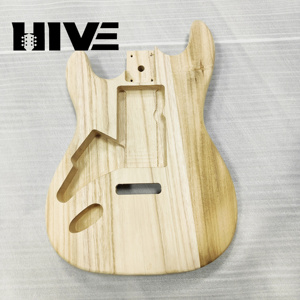ST电吉他左手身体ST电吉他身体DIY可修改图，用于在手背侧绘画 - Product Image 3