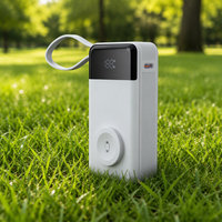 OEM ODM, batterie externe multifonctionnelle de 10000 mAh, sortie 30 W, câble intégré, chargeur de montre sans fil, mini chargeur portable