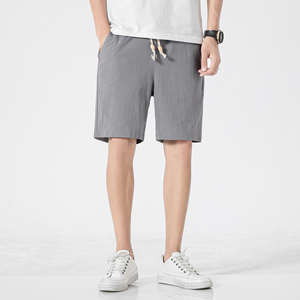 Oem Jogger <b>Men's</b> Sports <b>Shorts</b> Knee Length <b>Shorts</b> <b>for</b> <b>Men</b> Casual Terry Cotton Hip-hop <b>Shorts</b> OEM Custom Logo High Street - Product Image 3