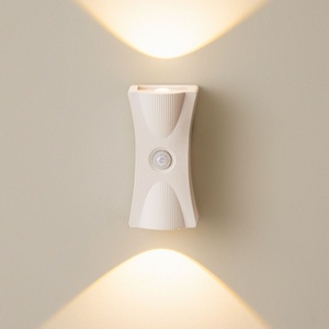 Smart Decor <b>LED</b> Wireless Magnetic Ambiance Night <b>Light</b> Rechargeable Human Body <b>Sensor</b> Lamp for Home Office Hotel - Product Image 4