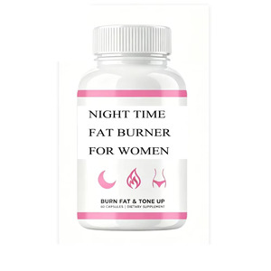 Cápsulas Quemagrasas Nocturnas para Adultos con Extracto de Té Verde y Frijol Blanco, Supresor del Apetito, Garcinia Cambogia Herbal - Product Image 1