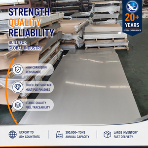 Competitive Price Direct Supply Polishing 316L 2205 2D Finish Cold Rolled 1.5mm Stainless Steel Sheet - Product Image 1