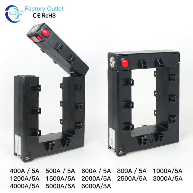 Split Core Current Transformer 3000a/5a 4000/5 6000 5 Clamp CT Sensor Open Type Current Transformer