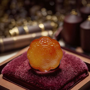 批发高品质圆形陨石石雕装饰品 - Product Image 2