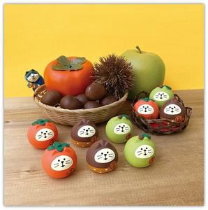 Bonne qualité qingheng automne récolte jouer kaki INS bonsaï décoratif résine poupée petits ornements - Product Image 3