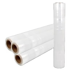 Quality <b>Cast</b> <b>Hand</b> Use LLDPE Stretch Film/Transparent Pallet PE Stretch Film/PE Strech Film Pallet Shrink Wrap Stretch Film - Product Image 1