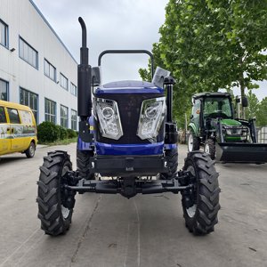 Tracteurs agricoles à roues avec moteur diesel puissant, boîte de vitesses hydraulique, livraison gratuite, 50 CV, avec charrue - Product Image 2