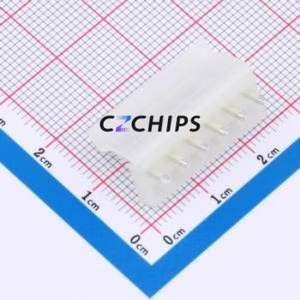 3.96-6A Wire-to-Board Pin Header Through hole Component (THT),P=3.96mm Connector 1x6P 3.96mm Through Hole 6P - Product Image 2
