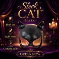 Masque de costume intégral sur le thème des animaux Meiteda, logo personnalisé, écologique, imperméable, pour adultes, Halloween, remise de diplôme, fête d'anniversaire