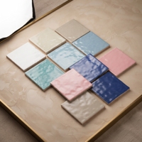 Série de carreaux faits à la main Medici Gradient 125*125mm Carreaux en porcelaine brillants pour l'intérieur
