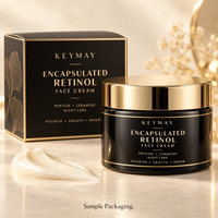 Crème Visage OEM ODM Encapsulée au Peptide et Céramide, Raffermissante, Hydratante, Lissante, Anti-rides, Soin de Nuit Marque Privée