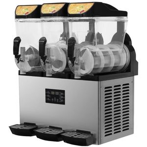 Commercial 220V Boisson Slush Machine 15L * 3 Réservoir Unique Congelé Prise Européenne Nouveau Contrôle Neige Fonte Machine Prix Usine - Product Image 2