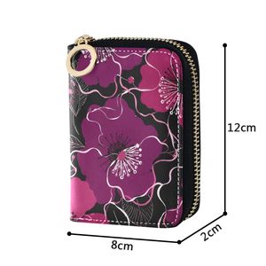 Custom Luxury Designer <b>Small</b> Delicate Cute Coin <b>Wallet</b> Credit Card Clip Short Unisex Leather <b>Wallet</b> Holder Open - Product Image 3