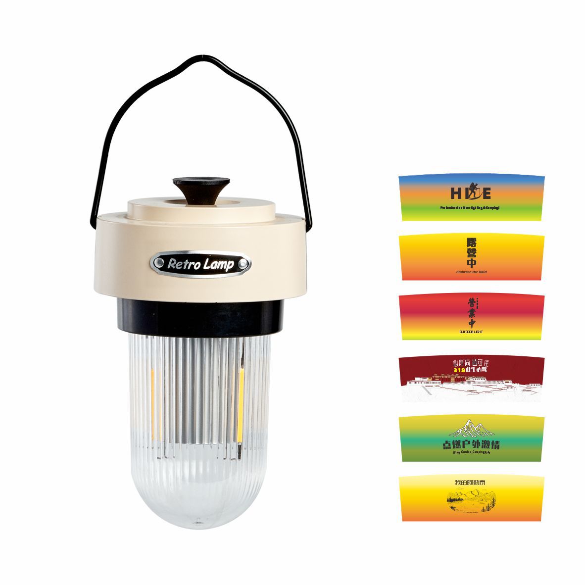 Juego de pegatinas L799S blanquecino [recargable]