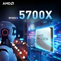 BARU untuk 7 5700 8 Core 16 Thread 4nm TDP 65W 3.4GHz Prosesor Desktop Gaming Soket AM4