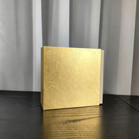Caja Rígida de Lujo con Logotipo Personalizado a Precio de Fábrica para Empaque de Cosméticos y Joyería, Venta al por Mayor, Caja con Estampado en Lámina Dorada