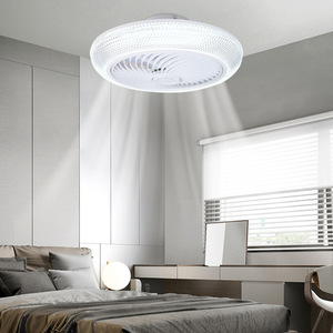 พัดลมเพดานควบคุมด้วยเสียงอัจฉริยะสำหรับห้องครัวมีไฟพัดลมติดหลังคาคอความสว่างสูง36W-240W - Product Image 2