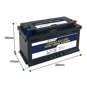 Bely Energy 2024 New Technology <strong>12V</strong> 180AH Lithium Ion <strong>Batteries</strong> for EV Solar Energy System Marine - Product Image 6