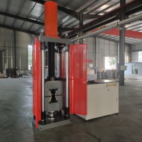 Máquina de Ensayo de Tracción de Espacio Único con Control Servo Electrohidráulico Controlado por Computadora de 1000KN